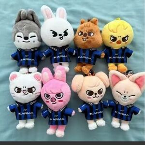 Kpop Stray Kids KARMA 10cm/3.94in Plush Doll Keychain Bag Charm Accessory SKZOO